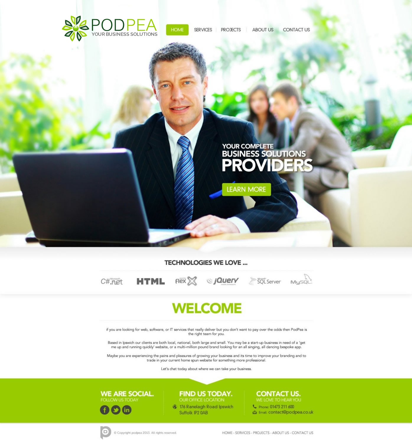 Diseño Web por TechWise para este proyecto | Diseño #1724924