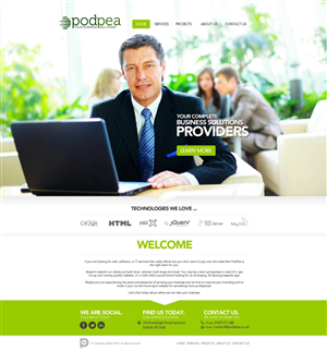 Web-Design von TechWise für dieses Projekt | Design #1724925
