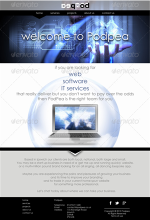 Diseño Web por Dzains para este proyecto | Diseño: #1719923