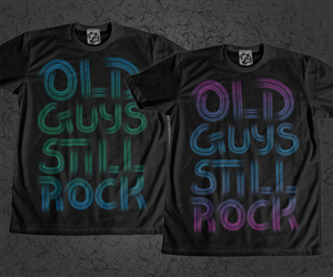 Old Guys Still Rock - Growing old doesn’t mean you’re past it | Diseño de Camiseta por jd_teedesigns