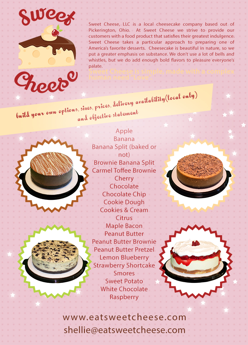 Flyer Design by leuchi for Sweet Cheese | Design #6530946