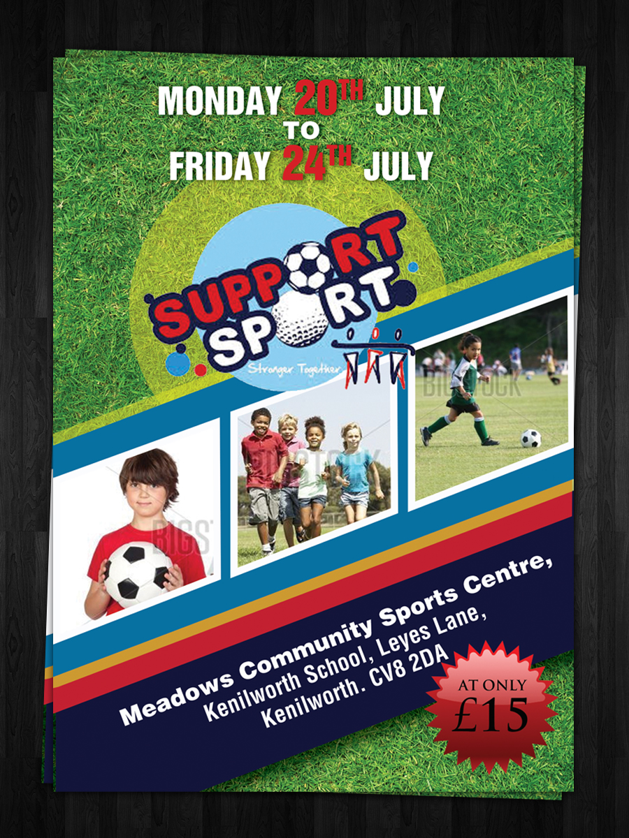 Flyer Design by debdesign for Support Sport | Design #6513152