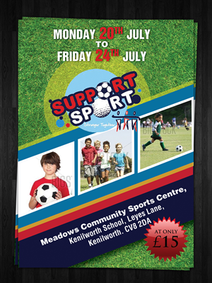 Flyer Design by debdesign for Support Sport | Design #6513152