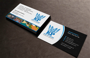 Business Card Design by INDIAN_Ashok for King of Pavers corp | Design: #6512790