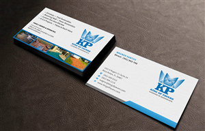 Business Card Design by INDIAN_Ashok for King of Pavers corp | Design: #6512791