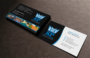 Business Card Design by INDIAN_Ashok for King of Pavers corp | Design: #6512792