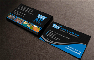 Business Card Design by INDIAN_Ashok for King of Pavers corp | Design: #6512794