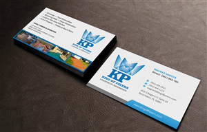 Business Card Design by INDIAN_Ashok for King of Pavers corp | Design: #6512795