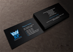 Business Card Design by Creations Box 2015 for King of Pavers corp | Design: #6524592