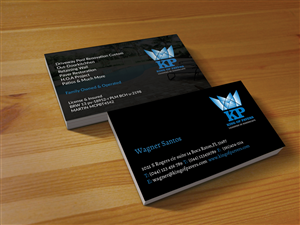Business Card Design by Creations Box 2015 for King of Pavers corp | Design: #6524594