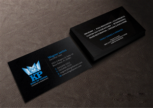 Business Card Design by Creations Box 2015 for King of Pavers corp | Design: #6524631