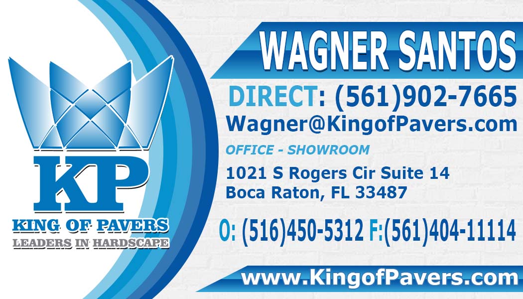 Business Card Design by Mikee221 for King of Pavers corp | Design #6509172