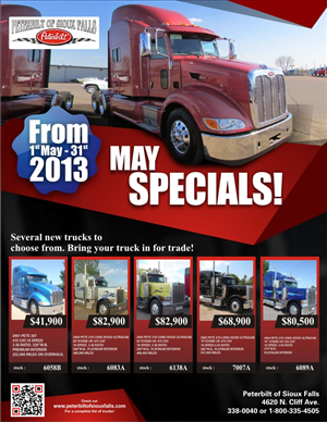 Flyer Design by Sakura Miyuki for Peterbilt of Sioux Falls | Design: #1775848