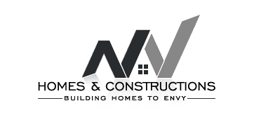 Logo Design by Borun for N.V homes and constructions | Design #6510964