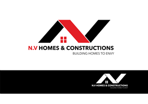 Logo Design by Elkana Letting for N.V homes and constructions | Design #6512212