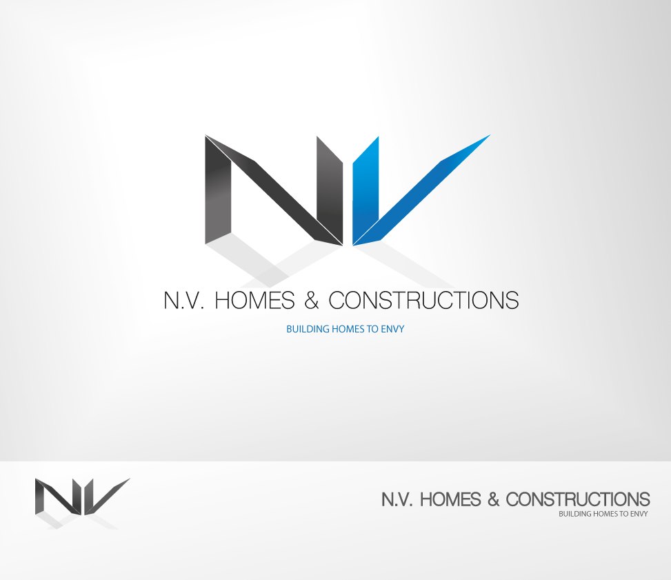 Logo-Design von CanDoDesign für N.V homes and constructions | Design #6509517