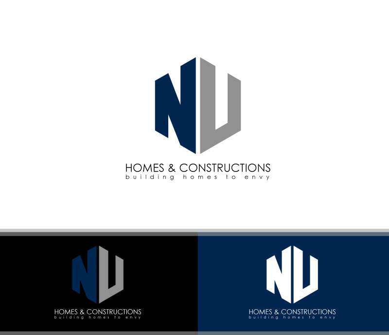 Logo-Design von BehindSymbols für N.V homes and constructions | Design #6522895
