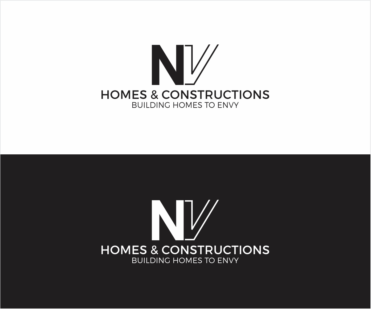Logo Design by Logocraft for N.V homes and constructions | Design #6523316