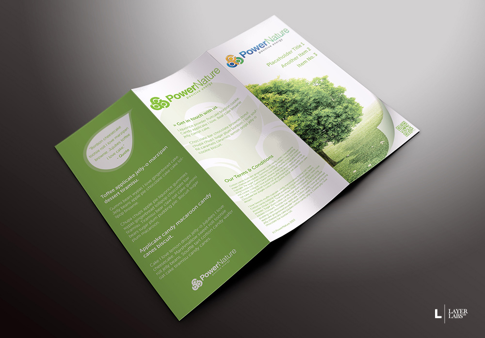 Brochure Design by LayerLabs for Home Salon Enterprises | Design #1727003