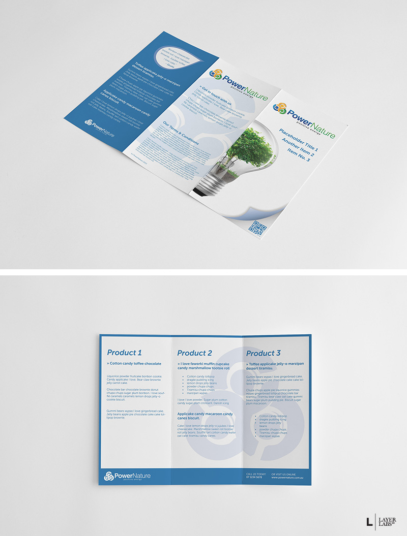 Brochure Design by LayerLabs for Home Salon Enterprises | Design #1741668