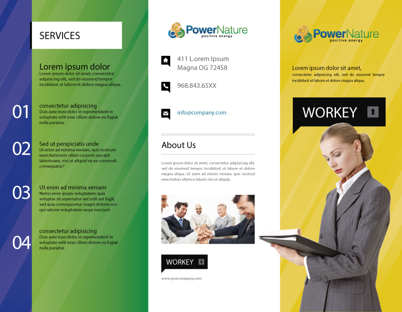 Brochure Design by Cleo_Designer for Home Salon Enterprises | Design #1716032