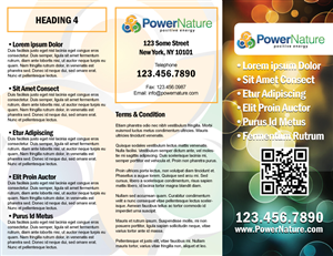 Brochure Design by inkpot5 for Home Salon Enterprises | Design #1734200