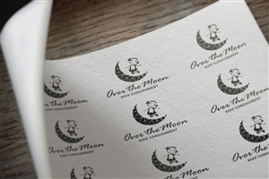 Diseño de Logo por Logogofamily para Over the Moon Kids'' Consignment | Diseño: #6556728