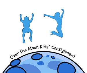 Logo Design by Philip O'Rourke for Over the Moon Kids'' Consignment | Design: #6530313