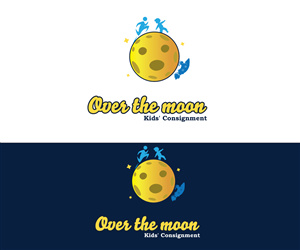 Design de Logo par OnlineDesign pour Over the Moon Kids'' Consignment | Design #6527460