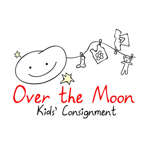Diseño de Logo por Thomasdesign para Over the Moon Kids'' Consignment | Diseño: #6520550