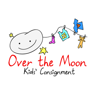 Design de Logo par Thomasdesign pour Over the Moon Kids'' Consignment | Design #6523130