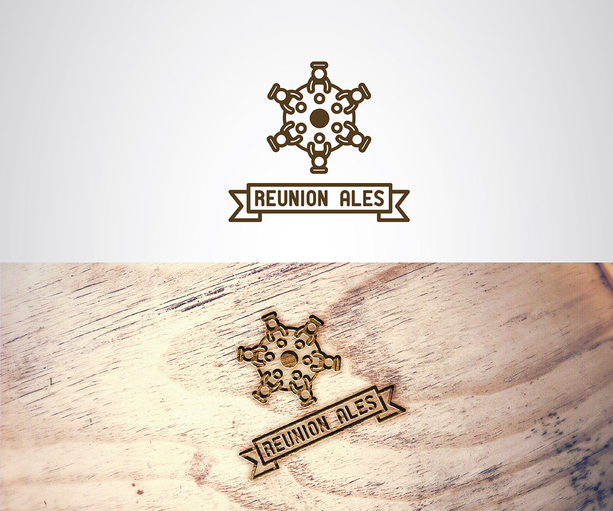 Logo Design by yocky for Reunion Ales | Design #6520888