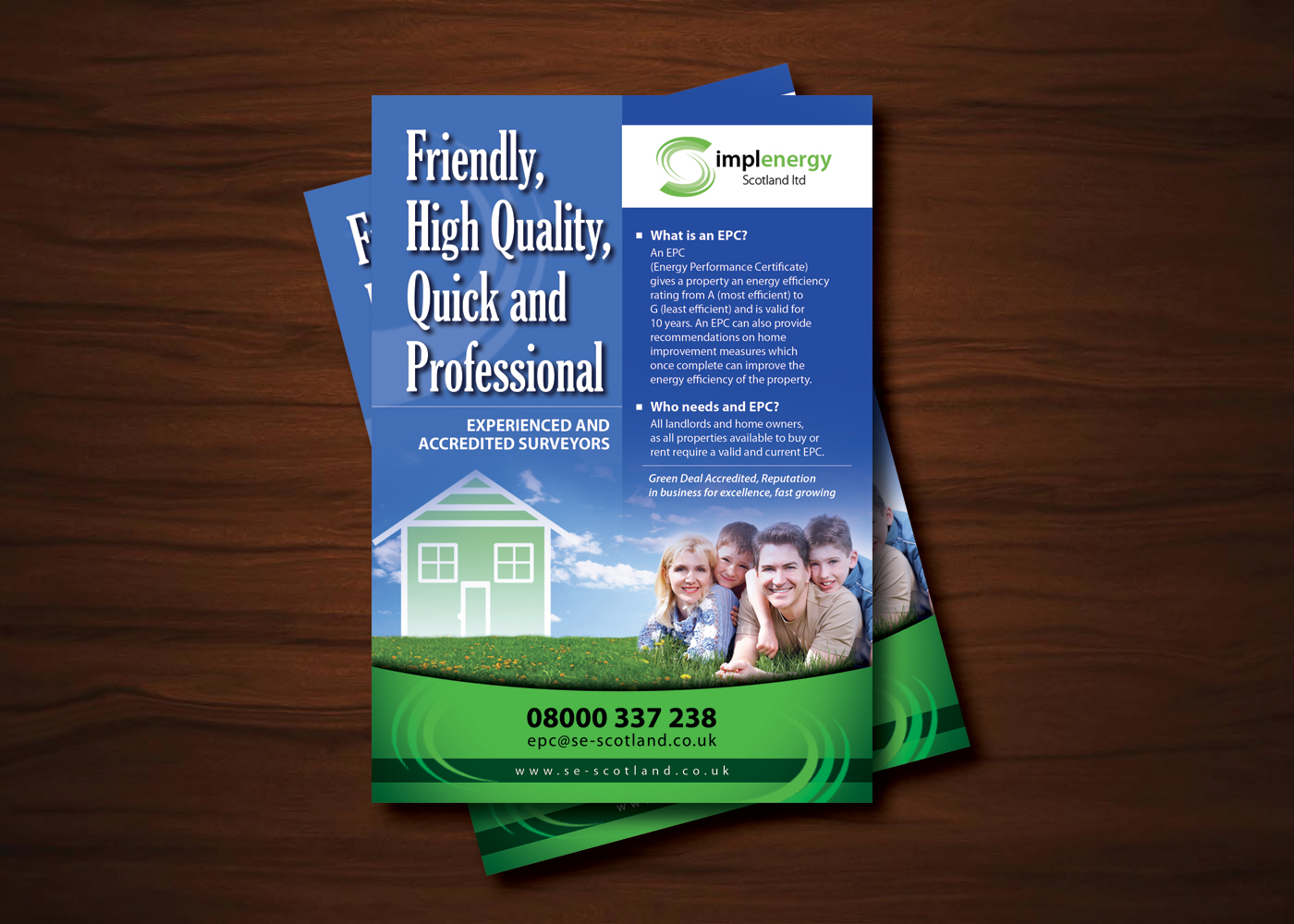 Diseño de Flyer por uk para Simple Energy Scotland Ltd | Diseño #6523609
