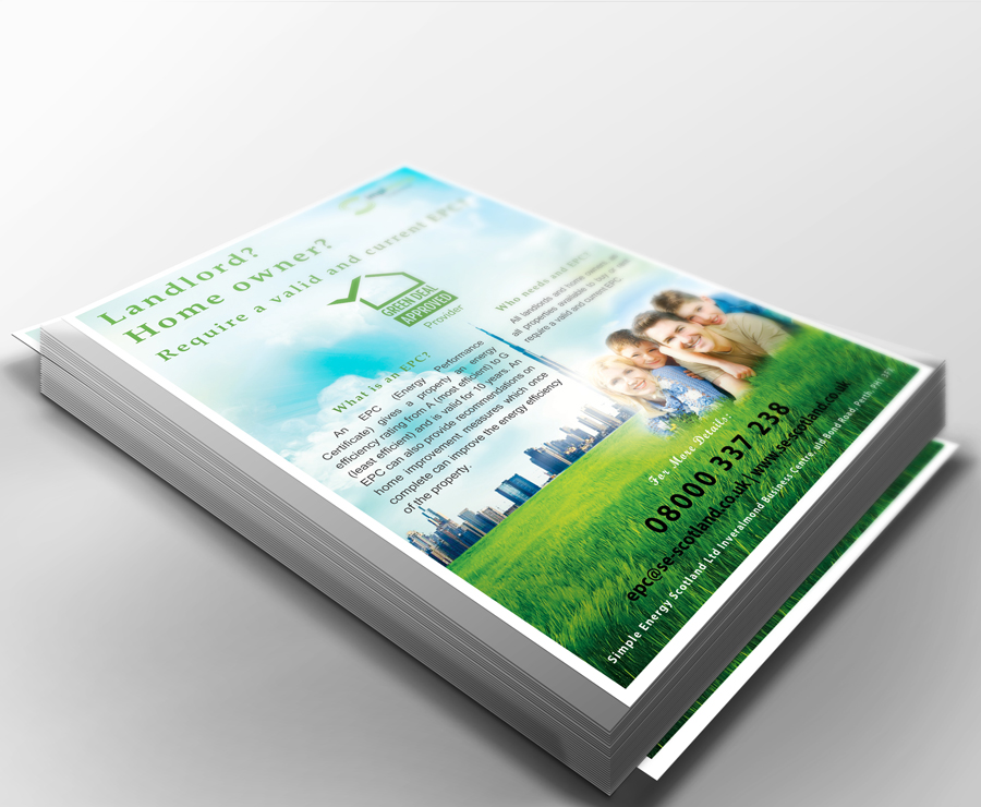 Flyer Design by Akaram Advertising for Simple Energy Scotland Ltd | Design #6542416