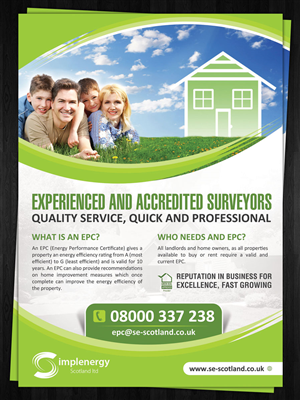 Flyer Design by debdesign for Simple Energy Scotland Ltd | Design #6519039