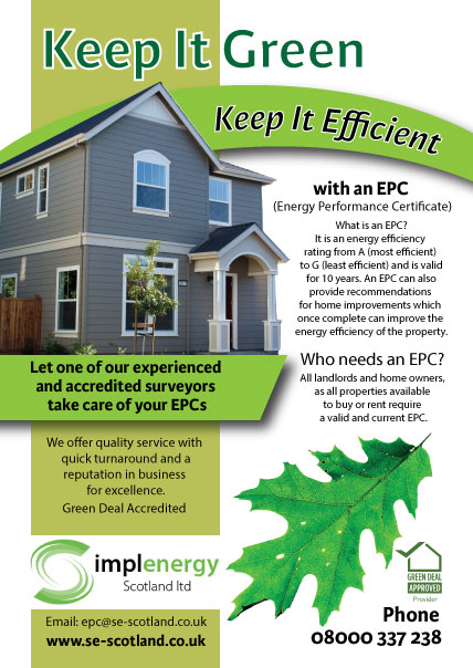 Flyer Design by Hmillerdesigns for Simple Energy Scotland Ltd | Design #6536897