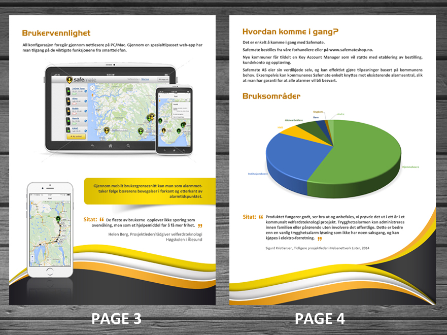 Flyer Design by debdesign for Safemate AS | Design #6532455