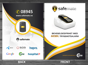 Flyer Design by debdesign for Safemate AS | Design: #6539314