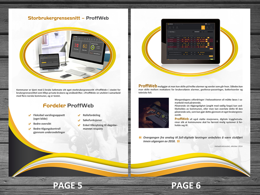 Flyer Design by debdesign for Safemate AS | Design #6539340