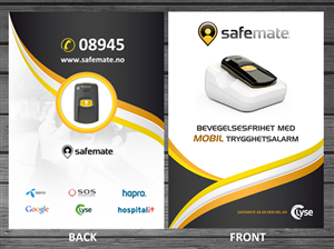 Flyer Design by debdesign for Safemate AS | Design #6540623