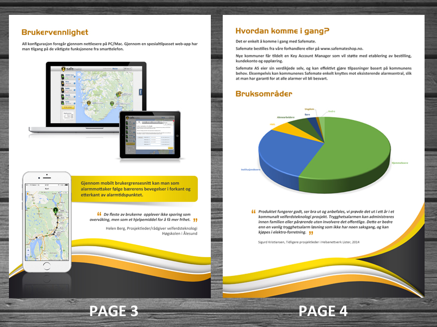 Flyer Design by debdesign for Safemate AS | Design #6542249