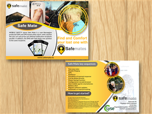 Flyer Design by ESolz Technologies for Safemate AS | Design #6531536