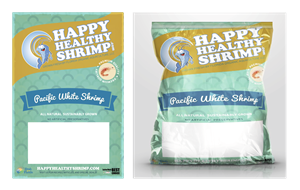Label needed for all natural shrimp | Packaging Design by treh5