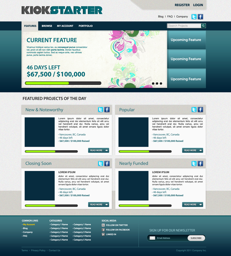Web-Design von Mark James für Mind Juice Media Inc. | Design #348094