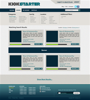 Web-Design von Mark James für Mind Juice Media Inc. | Design: #348096