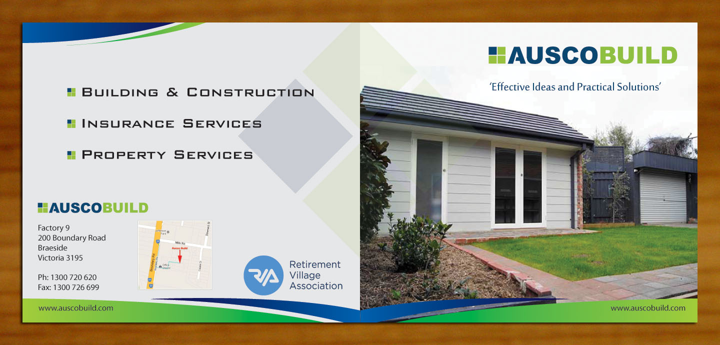 Flyer Design by Sbss for Auscobuild Pty Ltd | Design #1747977