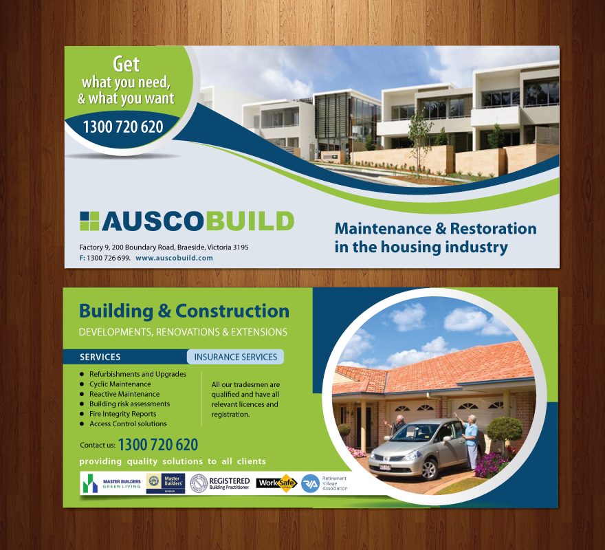 Flyer-Design von Sbss für Auscobuild Pty Ltd | Design #1750278