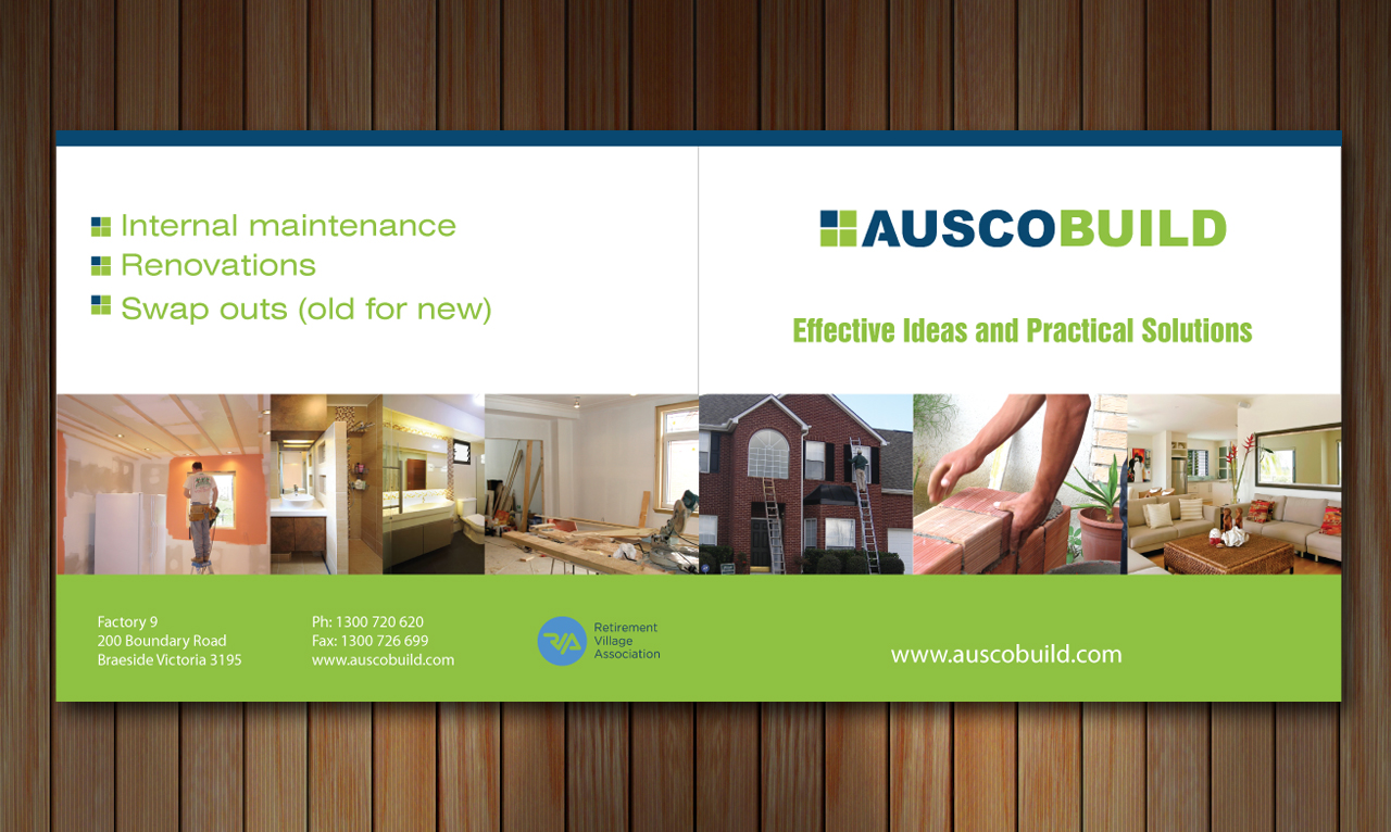 Flyer Design by Sbss for Auscobuild Pty Ltd | Design #1763584