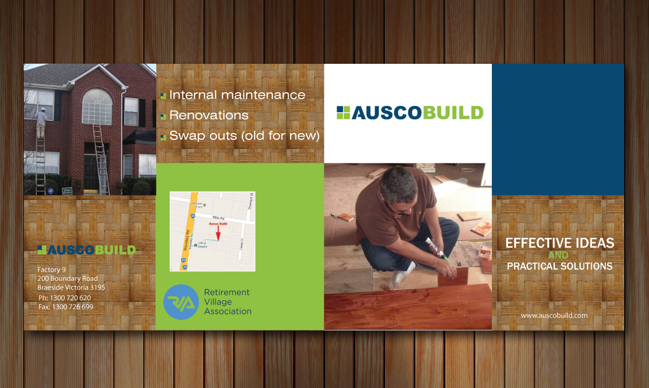 Flyer Design by Sbss for Auscobuild Pty Ltd | Design #1763587
