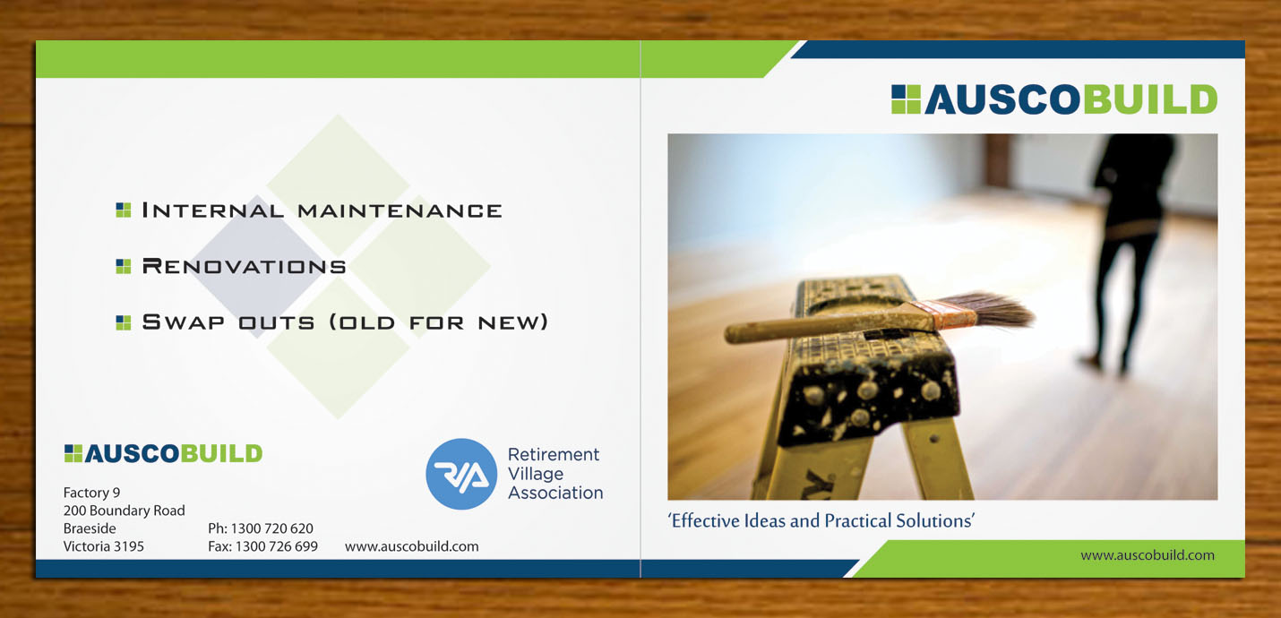 Flyer Design by Sbss for Auscobuild Pty Ltd | Design #1763594